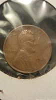 Obverse image of 1942 Wheat Penny showing Lincoln portrait and date.