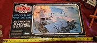 Box for Star Wars The Empire Strikes Back Hoth Ice Planet Adventure Game showing front with artwork and title