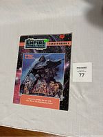 Front cover of Star Wars The Empire Strikes Back Galaxy Guide 3 roleplaying game book with Darth Vader and Star Wars characters illustration