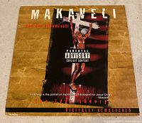 Front cover of Makaveli The Don Killuminati The 7 Day Theory vinyl album showing artwork and title.