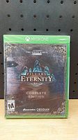 Front cover of the sealed Xbox One game 'Pillars of Eternity Complete Edition' showing the title and edition.