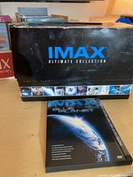 Black IMAX Ultimate Collection box with Blue Planet DVD case in front