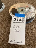 Stack of game discs showing Mafia Title Disc 1