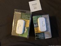 Two new Lutron C·L lamp dimmers in original sealed packaging on a dark background.