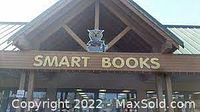 Photo of Smart Books storefront at Royal Oak Shopping Centre, branding visible.