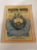Front cover of 1973 Rolling Stone magazine with cartoonish illustration of a man with glasses and beard, titled welcoming the corporate dead.