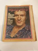 Front cover of the 1973 Rolling Stone magazine featuring Richard Goodwin.