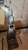 Full front view of Hoover Steam Vac Model LS 3000 upright vacuum showing overall condition and body.