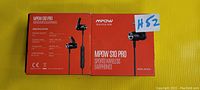 Box front for MPOW S10 Pro Sport Wireless Earbuds showing product image, model, and branding