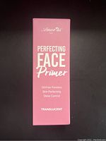 Front view of the product box showing branding and product features.