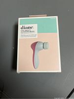 Photo of unopened diane skin beauty cleansing brush in box, showing packaging design and brand.