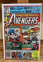 Front cover of Avengers Annual #10 showing title and artwork