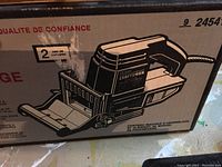 Box showing illustration of Craftsman plate joiner model 9 24541 with warranty and label.