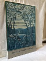 Full view of the framed print showing the art and frame.