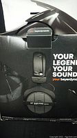 Front of Beyerdynamic DT 990 PRO headphone box showing branding and model
