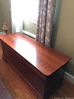 Top and side angle view showing overall condition, scratches and finish