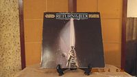 Front cover of the original Star Wars Return of the Jedi soundtrack vinyl record sleeve with iconic lightsaber and figure art.