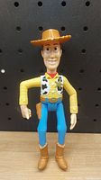 Front view of the Woody figure showing detailed clothing and facial features