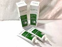 Two Elancyl Slimming Concentrate Gel tubes with their boxes, showing front side