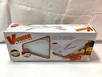 Retail box of Borner V Power Mandoline showing branding and product image