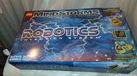 Front of original LEGO Mindstorms Robotics Invention System box showing graphics