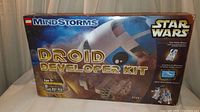 Box front showing LEGO Mindstorms Star Wars Droid Developer Kit branding and artwork.