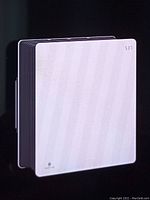 White Medify Air MA-45 air purifier showing front panel and side vents against dark background