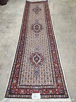 Full view of the runner showing overall pattern and condition.