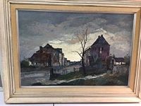 Overall view of painting and frame