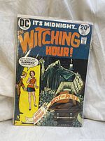 Full front cover of The Witching Hour No. 37 comic book showing title, price, publisher logo, and detailed cover art.