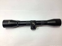 Full view of Excalibur crossbow scope showing entire length and lens size