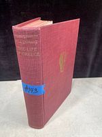 Image of the red hardcover book 'The Life of Greece' with gold embossed text on spine and front cover.