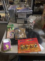 Overview of table with all lot items visible