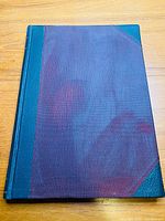 Front hardcover binding of 1922 Canada Vol 65 illustrated weekly journal, showing green spine and corners with maroon cloth cover.