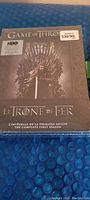 Game of Thrones Season 1 DVD box set with Iron Throne cover, unopened with price sticker