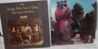 Crosby, Stills, Nash & Young and J.J. Cale albums side by side showing front covers