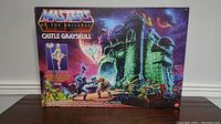 Master of the Universe Castle Grayskull box showing front artwork and characters from the series.