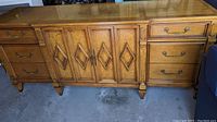 Full front view of dresser