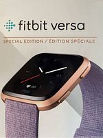 Front of original Fitbit Versa Special Edition box showing branding and model