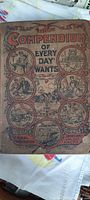 Front cover of book with title and several illustrated vignettes.