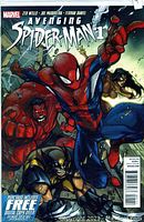 Cover image of Avenging Spider-Man #1 showing Spider-Man, Hulk, Wolverine, and Iron Fist in action poses.