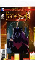 Front cover photo showing holographic Batwoman #1 comic book from Futures End series
