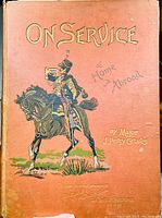 Front cover of the book showing the mounted soldier illustration and title