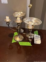 All four pieces together on tabletop