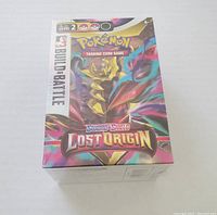 Front of sealed Pokemon Sword & Shield Lost Origin Build & Battle box featuring artwork and branding
