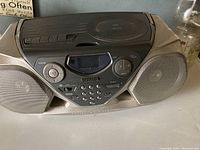 Philips CD player radio with cassette and dual speakers