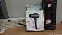 Boxed Mini Compact Hair Dryer by Salon Care, Black