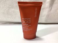 Front view of StriVectin Advanced Acid Resurface NIA114 + Glycolic Skin Reset Mask 50ml tube showing branding and product name.