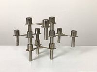 Three modules assembled into a multi-tier configuration