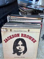 Front cover of Jackson Browne – Saturate Before Using album